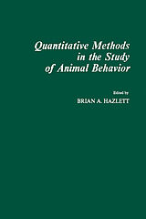 eBook (pdf) Quantitative Methods in The Study of Animal behavior de 