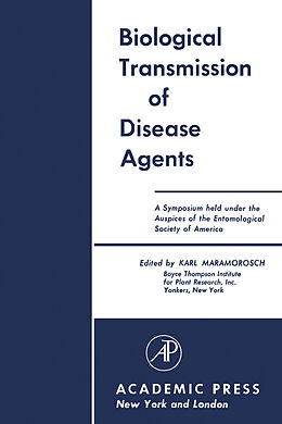 eBook (pdf) Biological Transmission of Disease Agents de 