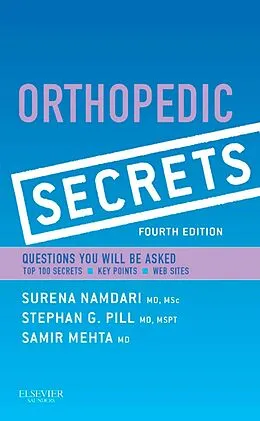 E-Book (epub) Orthopedic Secrets E-Book von Surena Namdari MD, Mspt Pill MD, Samir Mehta MD