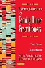 eBook (pdf) Practice Guidelines for Family Nurse Practitioners - Revised Reprint de Karen Fenstermacher, Barbara Toni Hudson