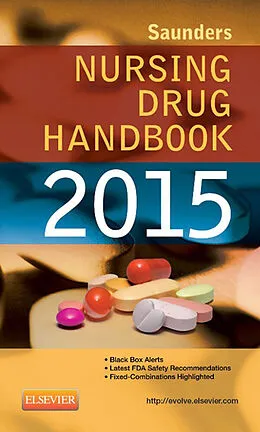 E-Book (epub) Saunders Nursing Drug Handbook 2015 - E-Book von RPh Kizior BS, Ocn Hodgson RN