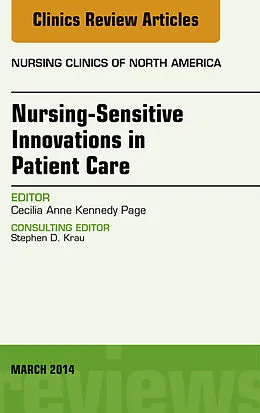ePUB Nursing-Sensitive Indicators, An Issue of Nursing Clinics von Cecilia Anne Kennedy Page