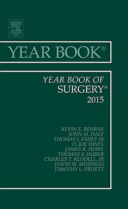 Livre Relié Year Book of Surgery 2015 de Behrns Kevin E.