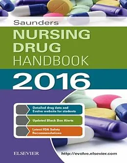 E-Book (epub) Saunders Nursing Drug Handbook 2016 - E-Book von RPh Kizior BS, Ocn Hodgson RN