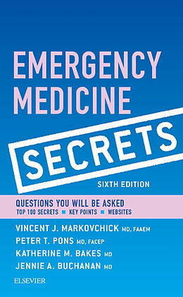 eBook (epub) Emergency Medicine Secrets E-Book de Vincent J. Markovchick