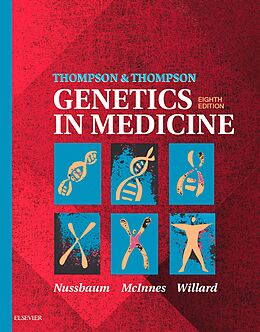 E-Book (epub) Thompson & Thompson Genetics in Medicine E-Book von Robert L. Nussbaum, Roderick R. McInnes, Huntington F Willard
