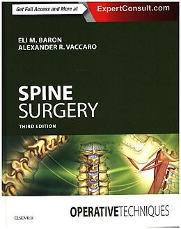 Fester Einband Spine Surgery von Alexander R. Vaccaro