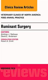 eBook (epub) Ruminant Surgery, An Issue of Veterinary Clinics of North America: Food Animal Practice de Andrew J. Niehaus, David E. Anderson