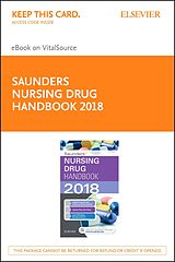 E-Book (pdf) Saunders Nursing Drug Handbook 2018 - E-Book von Robert J. Kizior, Keith Hodgson