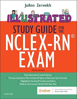 eBook (epub) Illustrated Study Guide for the NCLEX-RN® Exam E-Book de Rn Zerwekh EdD