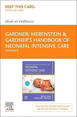 E-Book (epub) Merenstein & Gardner's Handbook of Neonatal Intensive Care - E-Book von Gardner RN, Faap Carter MD, Enzman-Hines APRN