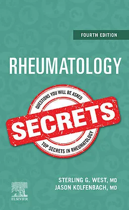 E-Book (epub) Rheumatology Secrets E-Book von Facr West MD