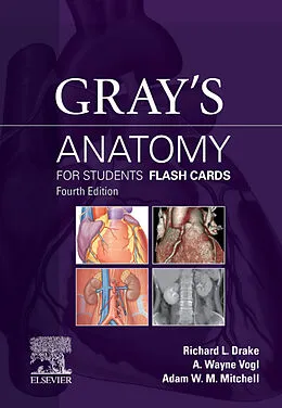 E-Book (epub) Gray's Anatomy for Students Flash Cards E-Book von Richard L. Drake, A. Wayne Vogl, Frcs Mitchell MB BS