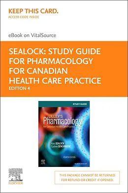 E-Book (epub) Study Guide for Pharmacology for Canadian Health Care Practice - E-Book von Bn Sealock RN, BScN Seneviratne RN
