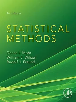 E-Book (epub) Statistical Methods von Donna L. Mohr, William J. Wilson, Rudolf J. Freund