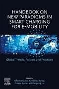 Couverture cartonnée Handbook on New Paradigms in Smart Charging for E-Mobility de 