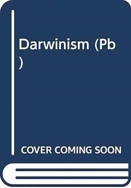 Couverture cartonnée Darwinism (Pb) de Cronin Helena