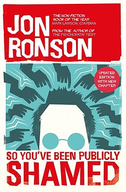 Couverture cartonnée So You've Been Publicly Shamed de Jon Ronson