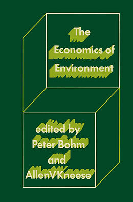 Kartonierter Einband The Economics of Environment von 