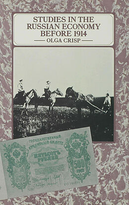 Fester Einband Studies in the Russian Economy Before 1914 von Olga Crisp