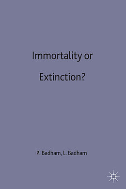 Livre Relié Immortality or Extinction? de Paul Badham