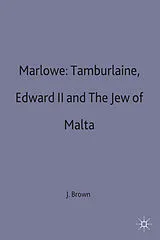 Kartonierter Einband (Kt) Marlowe: Tamburlaine, Edward II and The Jew of Malta von NA NA