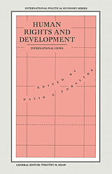 Couverture cartonnée Human Rights and Development de David P. Forsythe