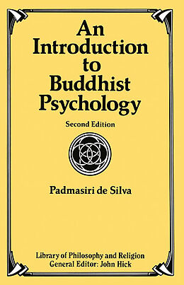Couverture cartonnée An Introduction to Buddhist Psychology de Padmasiri de Silva