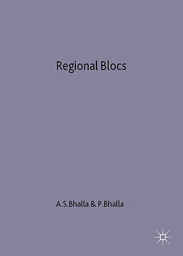 Fester Einband Regional Blocs von A S Bhalla