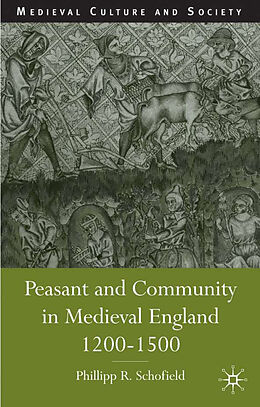 Livre Relié Peasant and Community in Medieval England, 1200-1500 de P. Schofield