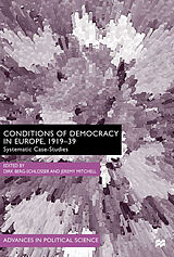 Fester Einband The Conditions of Democracy in Europe 1919-39 von 