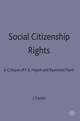 Fester Einband Social Citizenship Rights von J. Espada