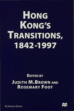 Livre Relié Hong Kong S Transitions, 1842 1997 de 