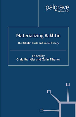 Livre Relié Materializing Bakhtin de 