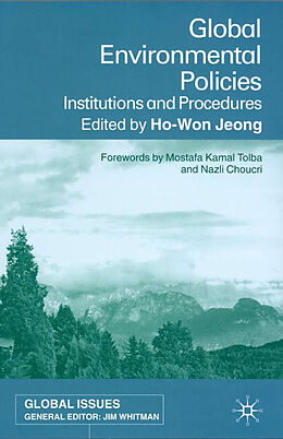 Livre Relié Global Environmental Policies de Ho-Won Jeong