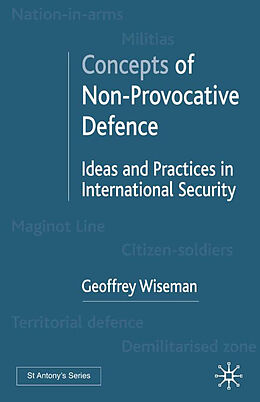 Livre Relié Concepts of Non-Provocative Defence de G. Wiseman