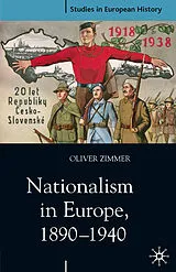 Kartonierter Einband Nationalism in Europe, 1890-1940 von Oliver Zimmer