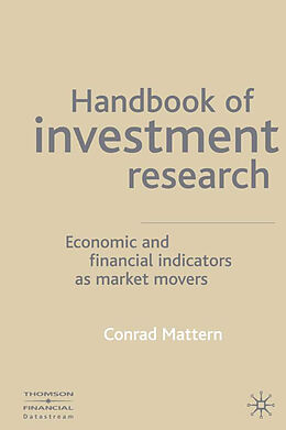 Fester Einband Handbook of Investment Research von C. Mattern
