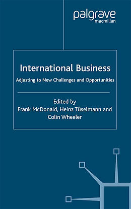 Livre Relié International Business de Frank Mcdonald, Colin Wheeler