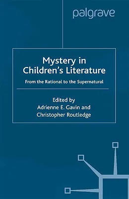 E-Book (pdf) Mystery in Children's Literature von Adrienne E. Gavin, Christopher Routledge
