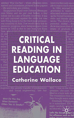 Fester Einband Critical Reading in Language Education von C. Wallace
