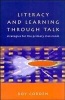 eBook (pdf) Literacy &amp; Learning Through Talk de Roy Corden