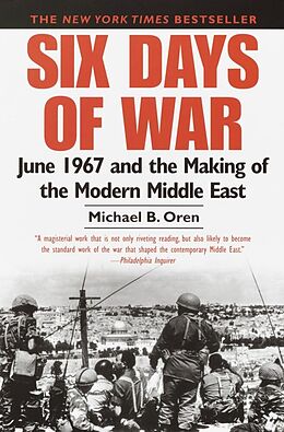 Broché 6 Days of War de Michael Oren