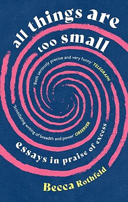 Couverture cartonnée All Things Are Too Small de Becca Rothfeld