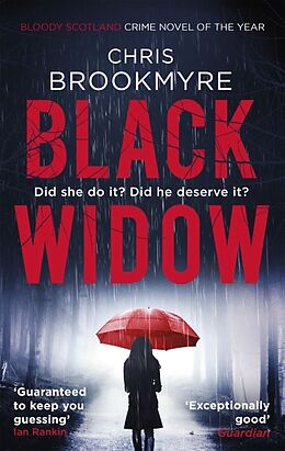 Kartonierter Einband Black Widow von Chris Brookmyre