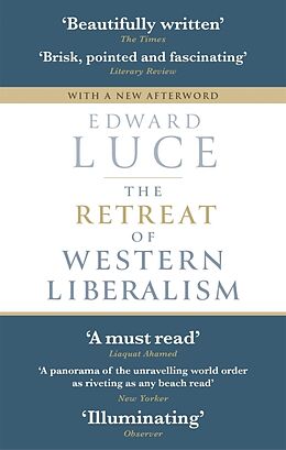 Couverture cartonnée The Retreat of Western Liberalism de Edward Luce