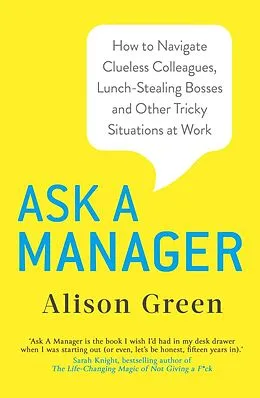 E-Book (epub) Ask a Manager von Alison Green