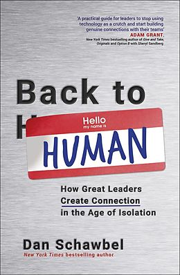 eBook (epub) Back to Human de Dan Schawbel