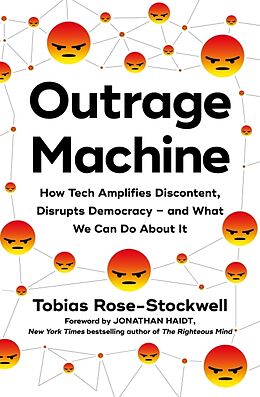 Couverture cartonnée Outrage Machine de Tobias Rose-Stockwell