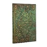 Kartonierter Einband 2027 Emerald Flower (Natures Grace) Maxi 18-Month Softcover Dayplanner (Elastic Band Closure) Vertical von Paperblanks